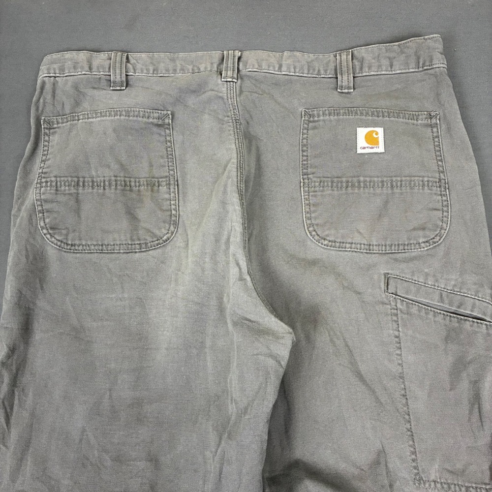 Carhartt Relaxed Fit Gray Workwear Pants Men's Size 38x31 103342-039
